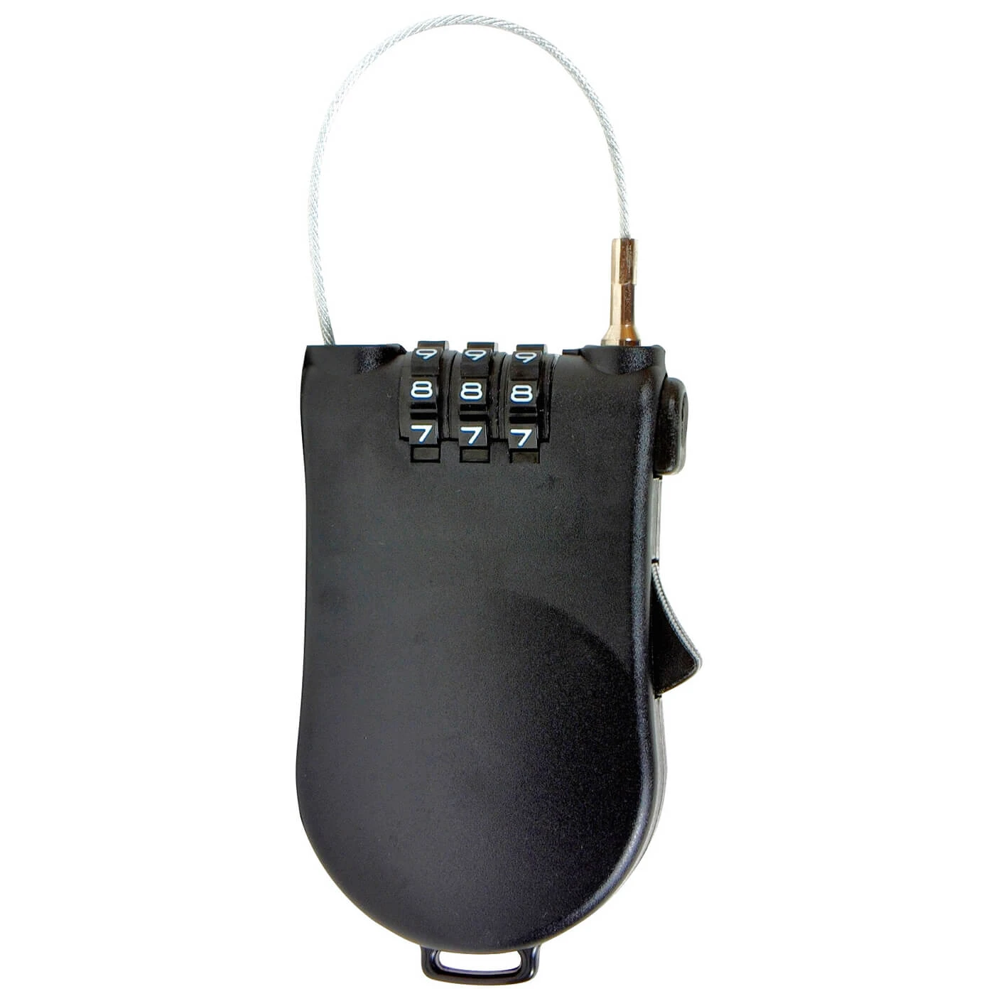 Basic Nature Zahlenschloss Mit Drahtseil 1 Basic Nature Zahlenschloss Mit Drahtseil