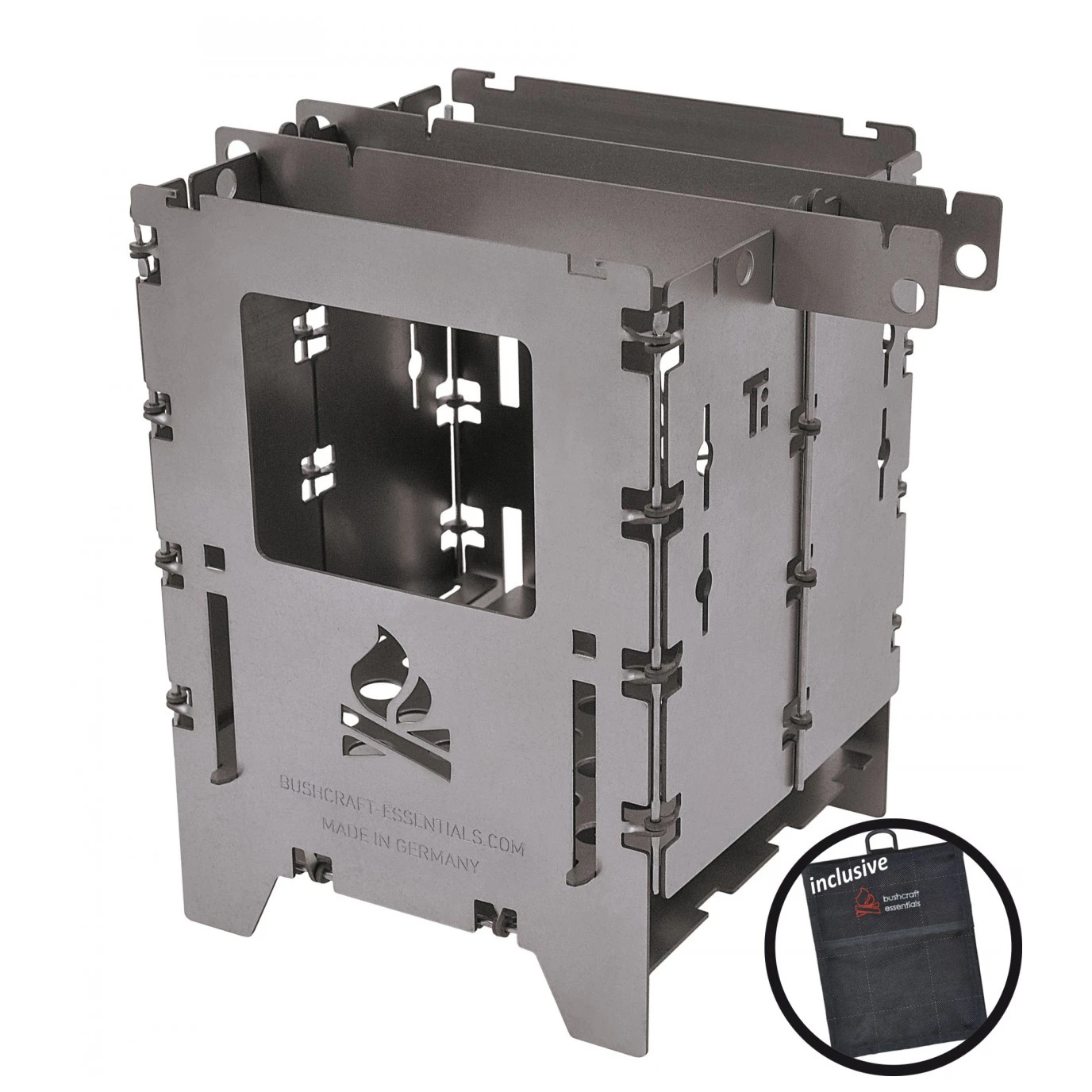Bushbox LF Titanium - Trockenbrennstoffkocher 1 Bushbox LF Titanium - Trockenbrennstoffkocher