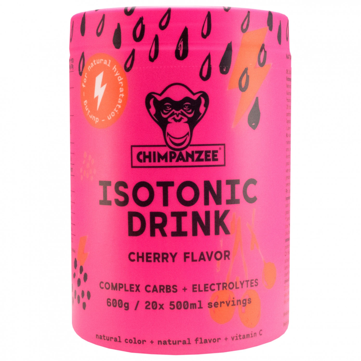 Chimpanzee Gunpowder Energy Drink Wild Cherry - Energiegetränk 1 Chimpanzee Gunpowder Energy Drink Wild Cherry - Energiegetränk