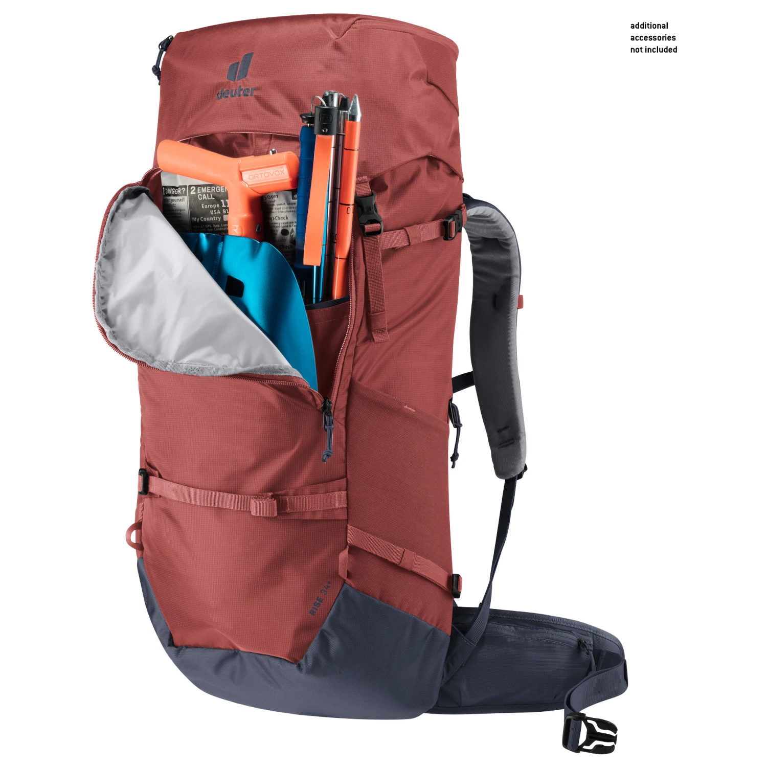 Deuter Rise 34+ - Tourenrucksack 10 Deuter Rise 34+ - Tourenrucksack – Bild 10
