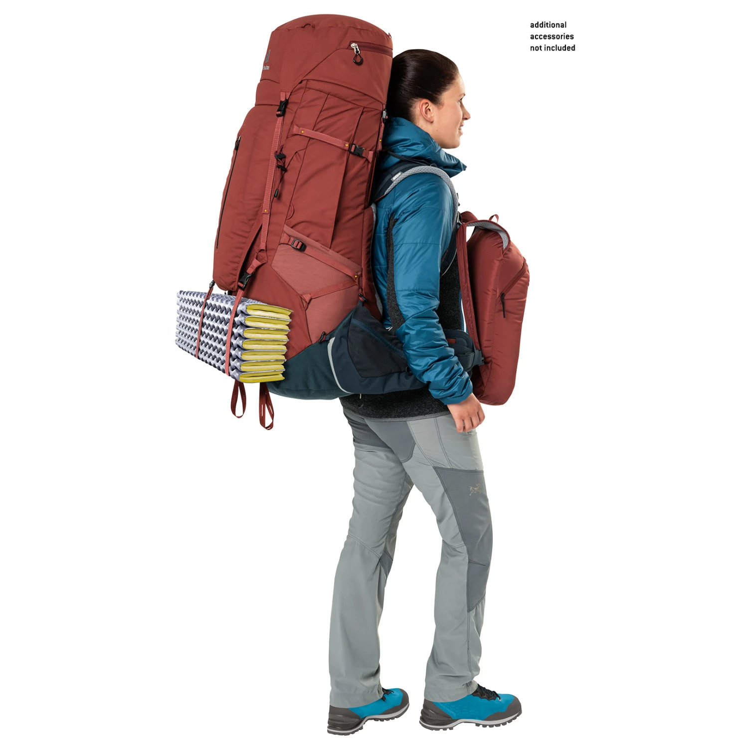 Deuter Women's Aircontact X 80+15 SL - Trekkingrucksack 12 Deuter Women's Aircontact X 80+15 SL - Trekkingrucksack – Bild 12