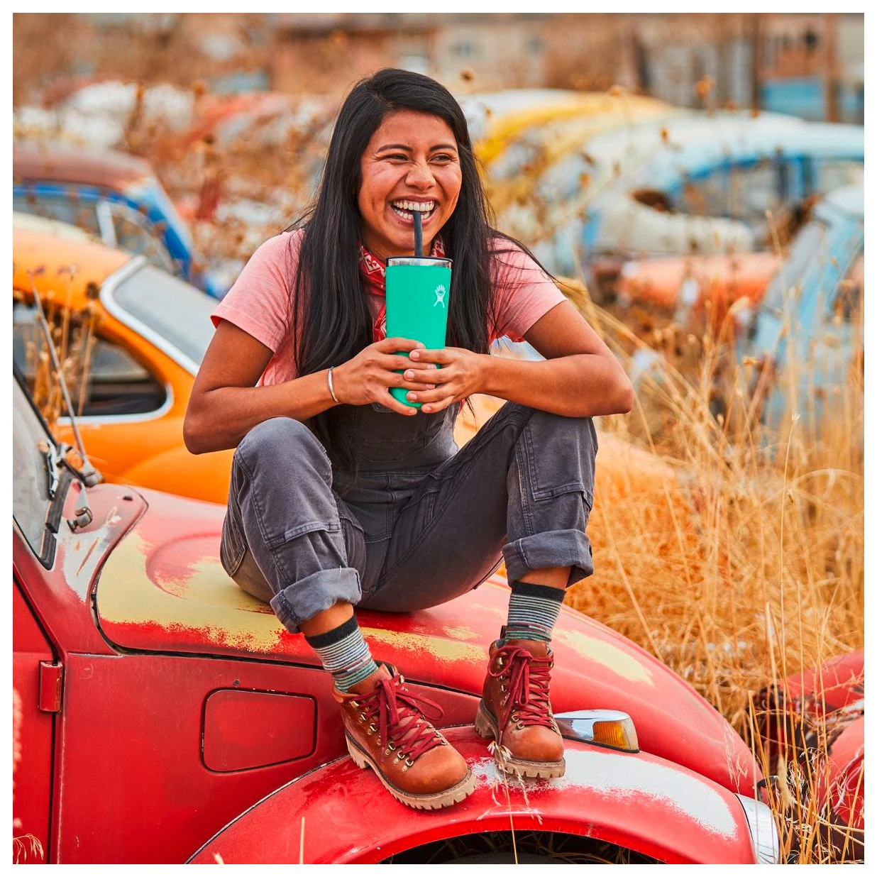 Hydro Flask Medium Press-In Straw Lid - Trinkhalm 2 Hydro Flask Medium Press-In Straw Lid - Trinkhalm – Bild 2