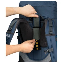 Jack Wolfskin Highland Trail 55+5 - Trekkingrucksack -Osprey Verkäufe jack wolfskin highland trail 55 5 trekkingrucksack detail 8