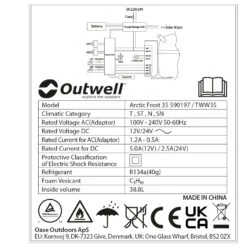 Outwell Arctic Frost 35 - Kühlbox -Osprey Verkäufe outwell arctic frost 35 kuehlbox detail 10