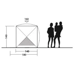 Outwell Beach Shelter Compton - Strandmuschel -Osprey Verkäufe outwell beach shelter compton strandmuschel detail 4