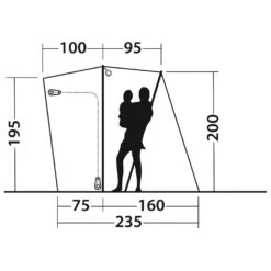 Outwell Lakecrest - Bus-Vorzelt -Osprey Verkäufe outwell lakecrest bus vorzelt detail 5