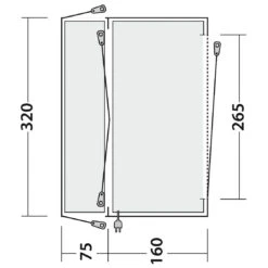 Outwell Lakecrest - Bus-Vorzelt -Osprey Verkäufe outwell lakecrest bus vorzelt detail 7