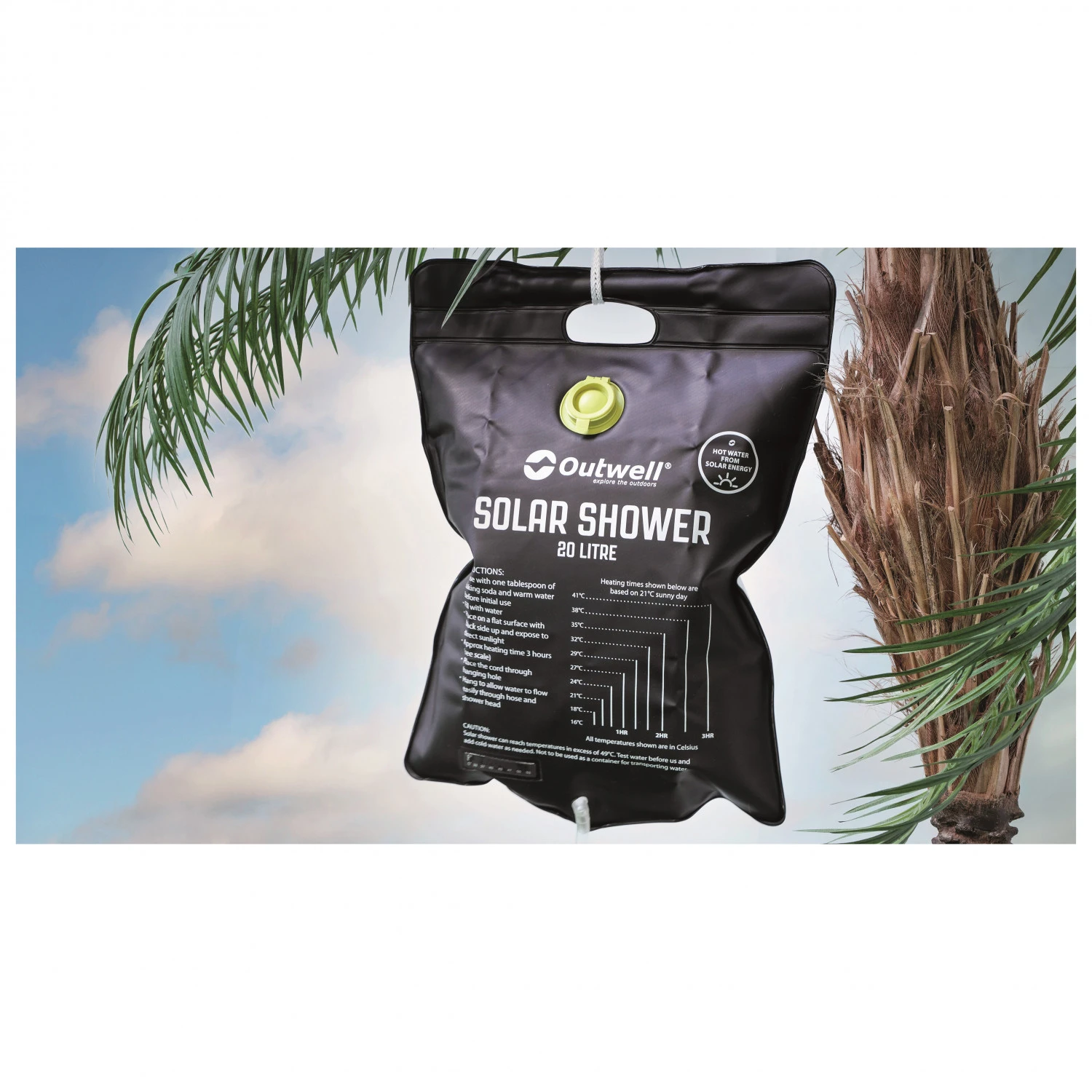 Outwell Solar Shower - Campingdusche 2 Outwell Solar Shower - Campingdusche – Bild 2