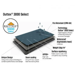 Outwell Springwood 6SG - 5-6 Personen Zelt -Osprey Verkäufe outwell springwood 6sg 5 6 personen zelt detail 7