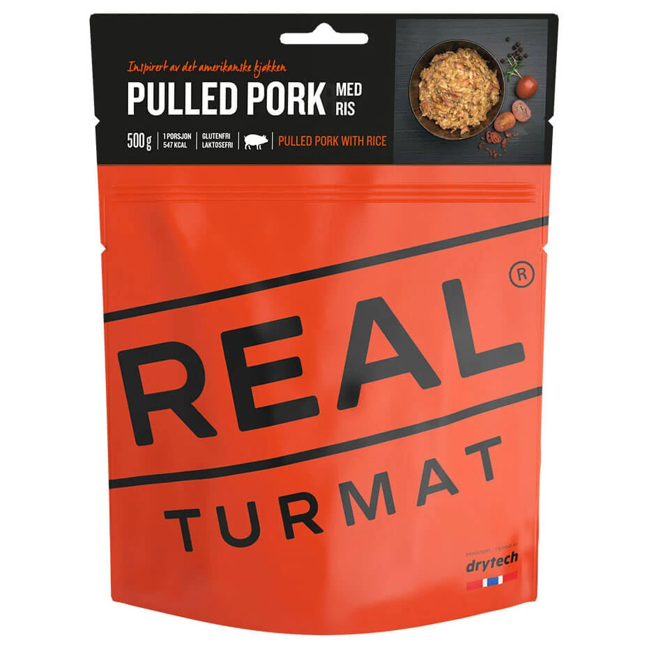 Real Turmat Pulled Pork With Rice - Expeditionsnahrung 1 Real Turmat Pulled Pork With Rice - Expeditionsnahrung