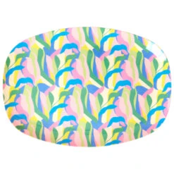 Rice Melamine Rectangular Plate - Teller