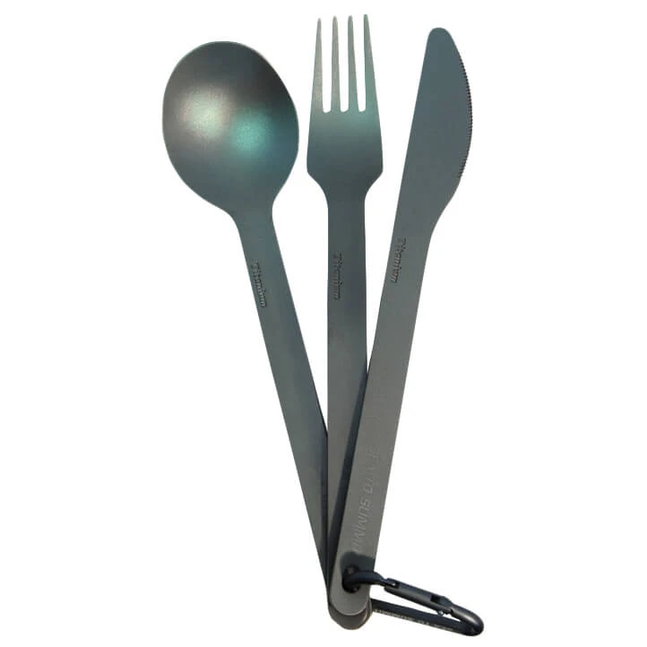 Sea To Summit Titanium Cutlery 3-Set 1 Sea To Summit Titanium Cutlery 3-Set