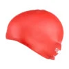 Speedo Plain Moulded Silicone Cap Junior - Badekappe
