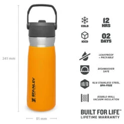 Stanley Iceflow Flip Straw Water Bottle - Isolierflasche -Osprey Verkäufe stanley iceflow flip straw water bottle isolierflasche detail 4