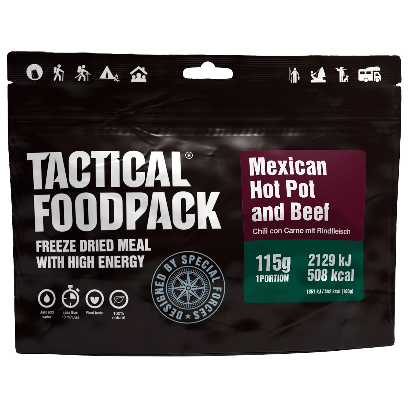 Tactical Foodpack Mexican Hot Pot And Beef 1 Tactical Foodpack Mexican Hot Pot And Beef
