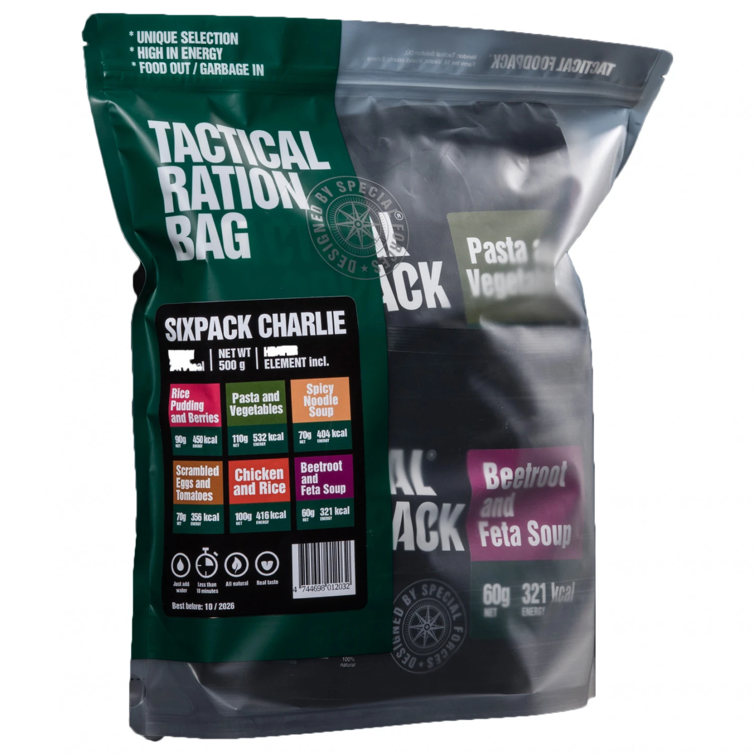 Tactical Foodpack Sixpack Charlie 1 Tactical Foodpack Sixpack Charlie