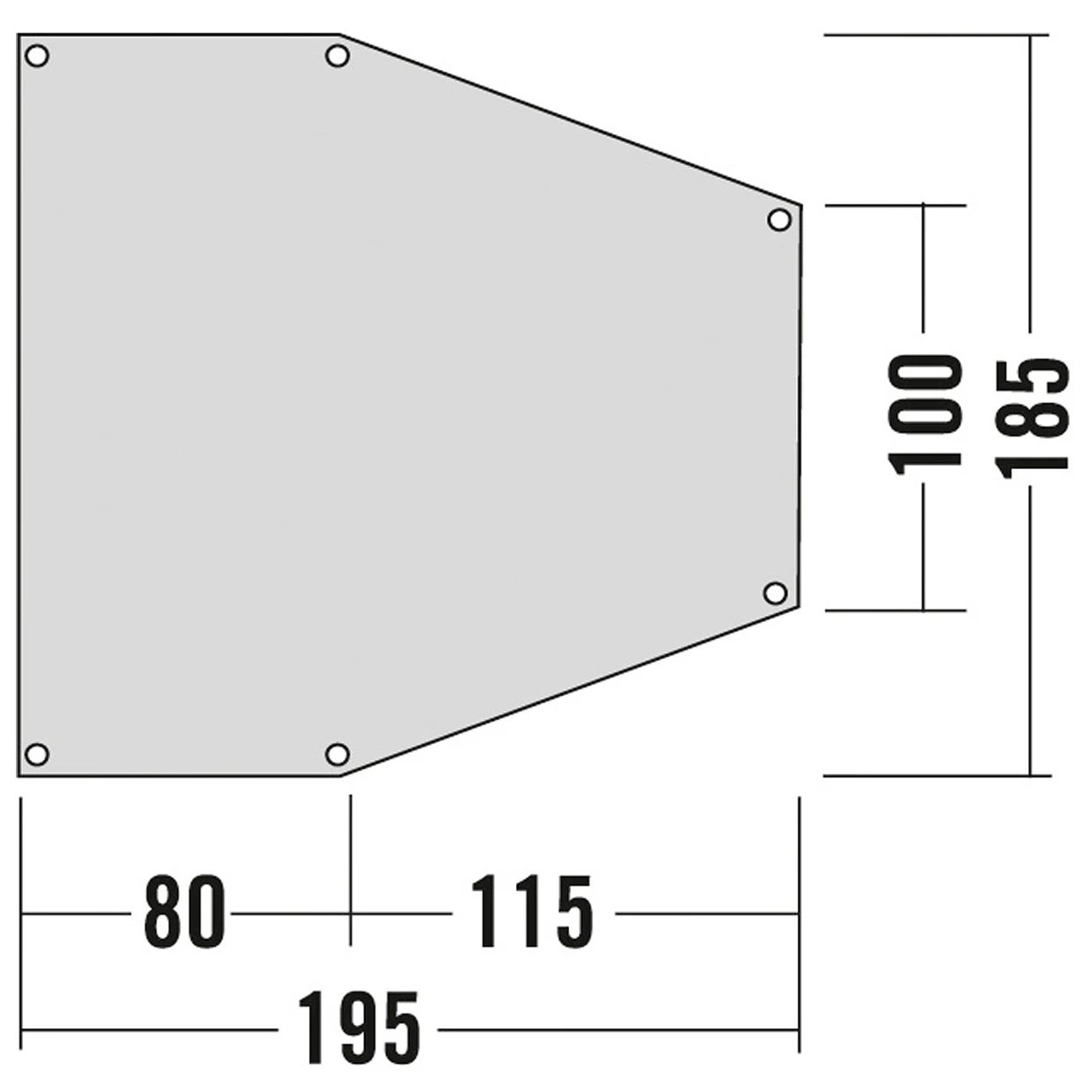 Tatonka Apsidenunterlage 3 - Zeltunterlage 2 Tatonka Apsidenunterlage 3 - Zeltunterlage – Bild 2
