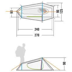Tatonka Kyrkja - 1-Personen Zelt -Osprey Verkäufe tatonka kyrkja 1 personen zelt detail 4