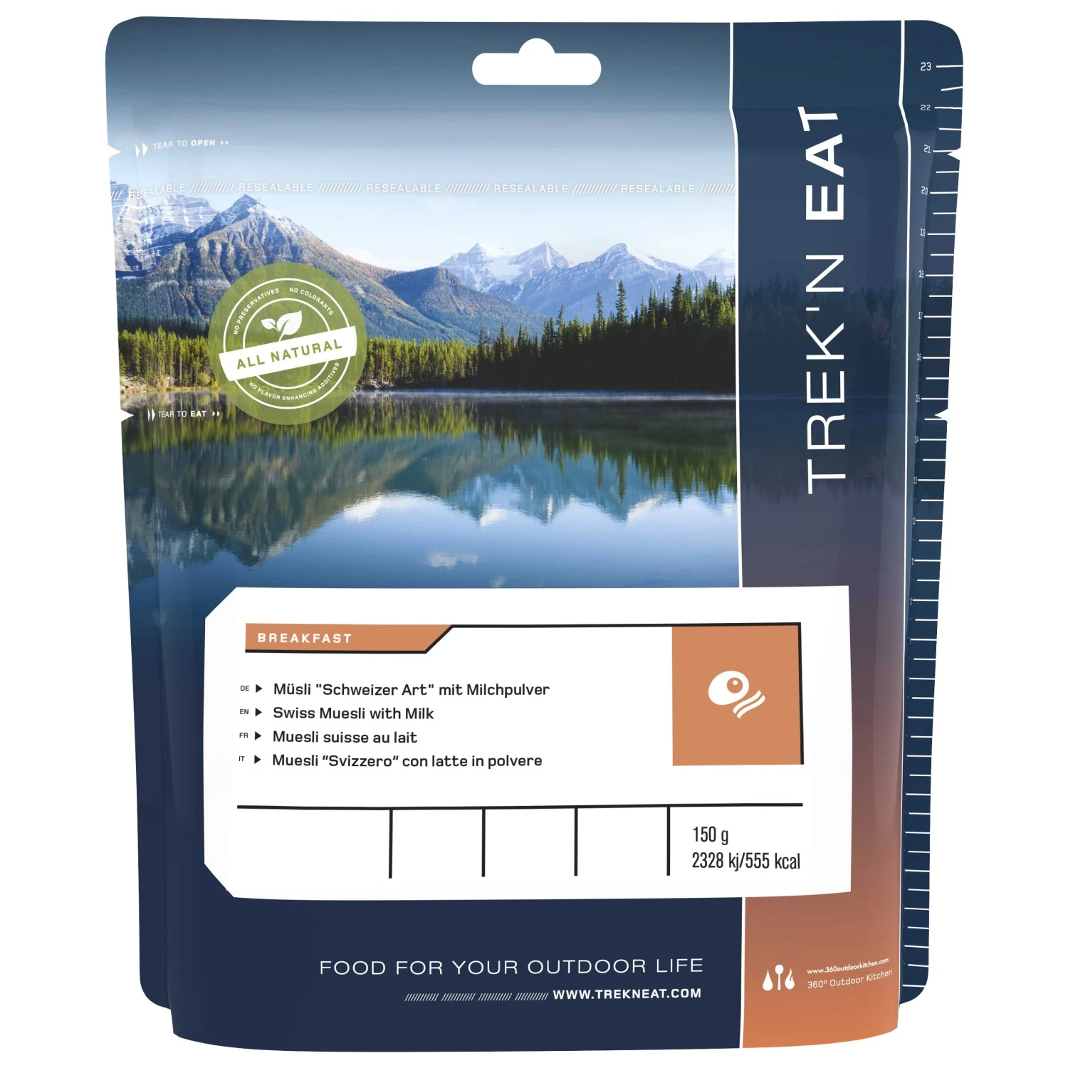 Trek'n Eat Müsli Schweizer Art (mit Vollmilch) 1 Trek'n Eat Müsli Schweizer Art (mit Vollmilch)