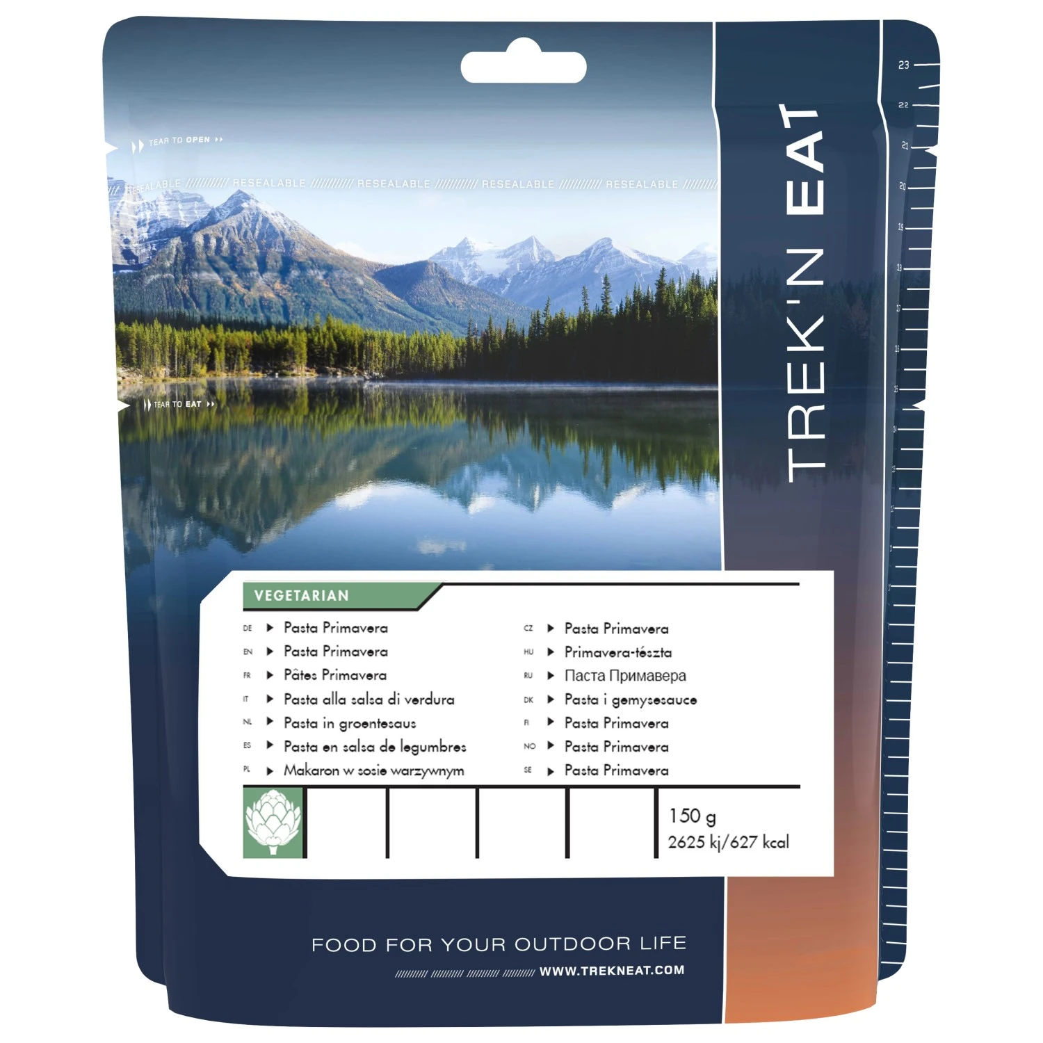 Trek'n Eat Pasta Primavera (Mixed Vegetable Pasta) 1 Trek'n Eat Pasta Primavera (Mixed Vegetable Pasta)