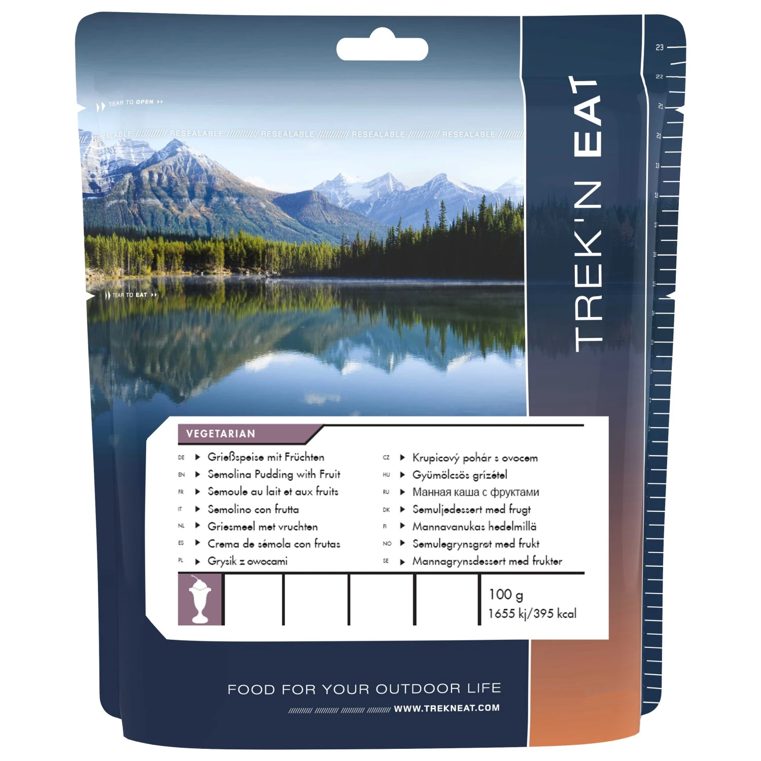 Trek'n Eat Semolina Pudding With Fruits 1 Trek'n Eat Semolina Pudding With Fruits